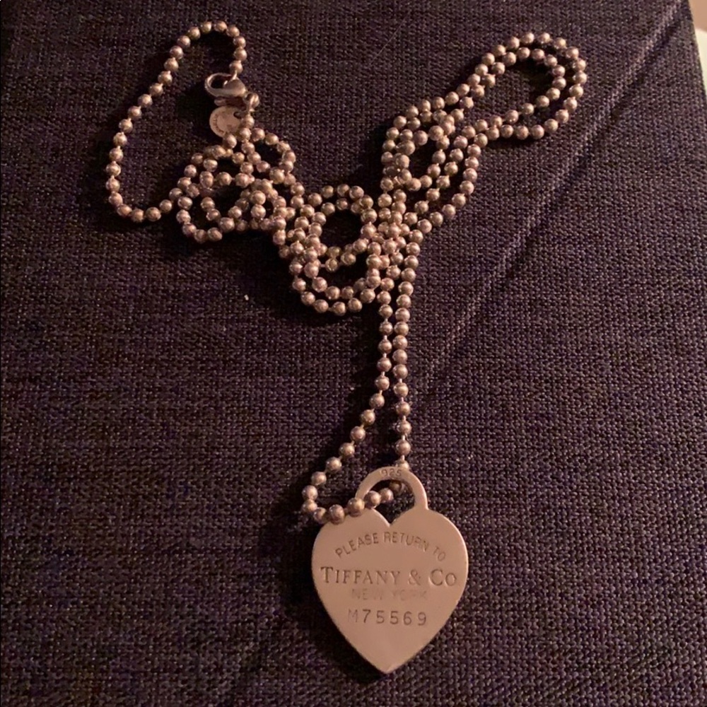 Tiffany Dog Tag Necklace